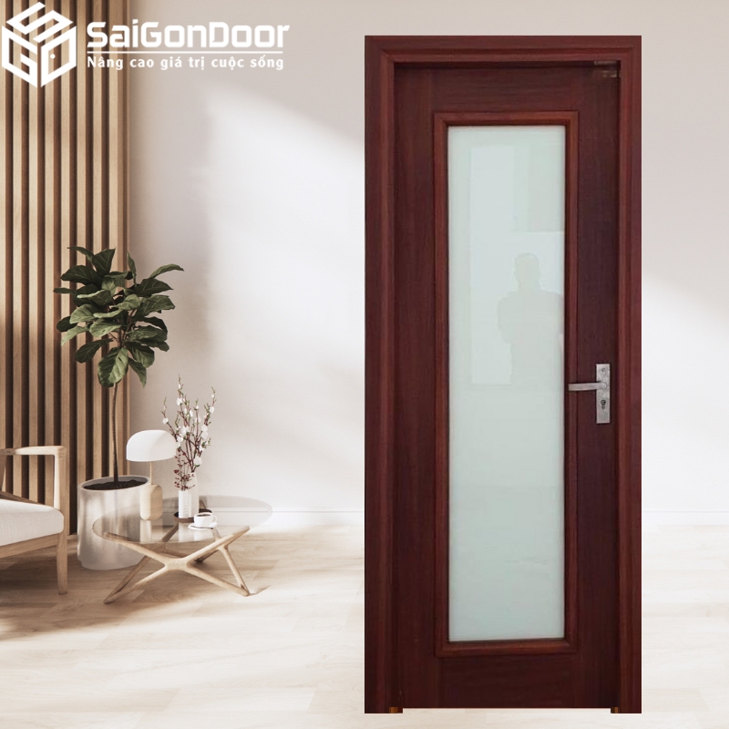 Mẫu cửa thép vân gỗ chất lượng cao