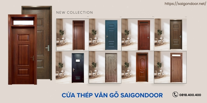 Những lưu ý quan trọng khi mua và sử dụng cửa thép vân gỗ