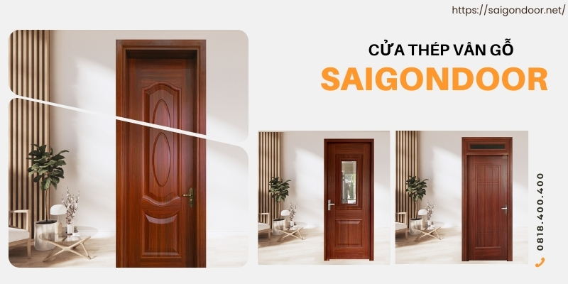 Phân loại cửa theo màu sắc chính của sản phẩm