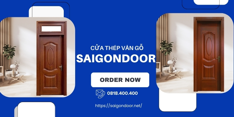 Ưu điểm khi mua và lắp đặt các mẫu cửa thép vân gỗ 