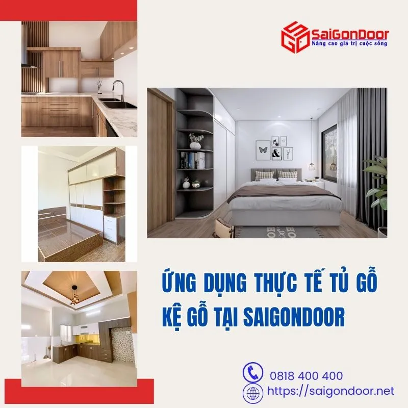 Tủ gỗ - kê gỗ tại SaigonDoor mang đến không gian nội thất lý tưởng cho gia đình bạn Tủ gỗ - kê gỗ tại SaigonDoor mang đến không gian nội thất lý tưởng cho gia đình bạn