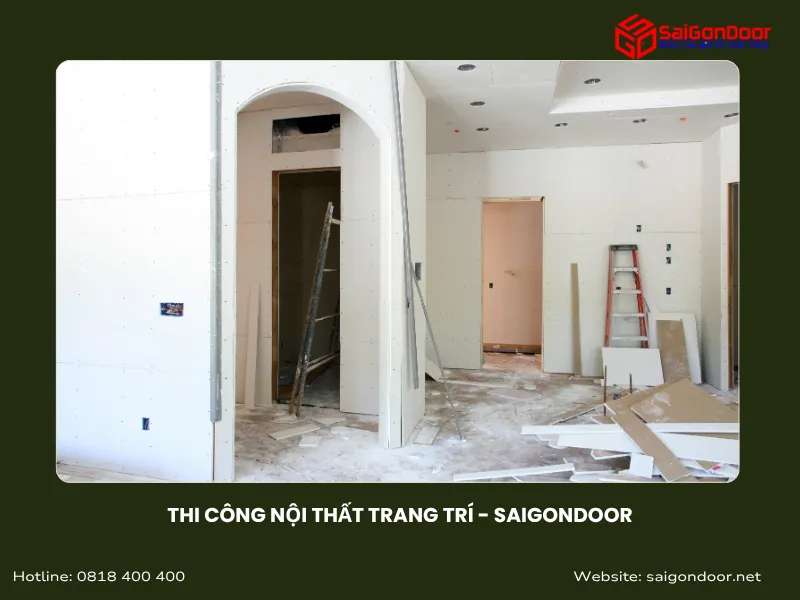 Thi công nội thất trang trí - SaiGonDoor Thi công nội thất trang trí - SaiGonDoor