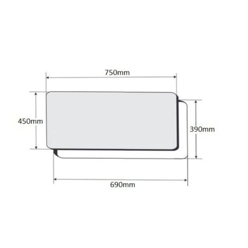 Bếp từ Canzy CZ 888T 4 Kích thước bếp từ Canzy CZ 888T