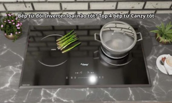 Bếp từ đôi Inverter loại nào tốt Top 4 bếp từ Canzy tốt
