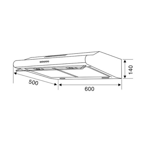 Máy hút mùi cổ điển CZ 2060I 4 kich thuoc may hut mui co dien cz 2060i