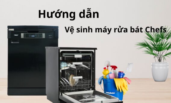 Vệ sinh máy rửa bát Chefs