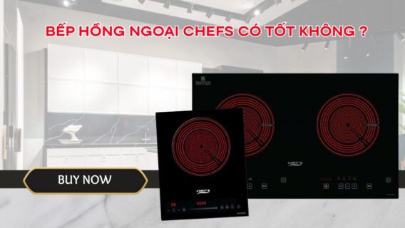 bếp hồng ngoại chefs có tốt không