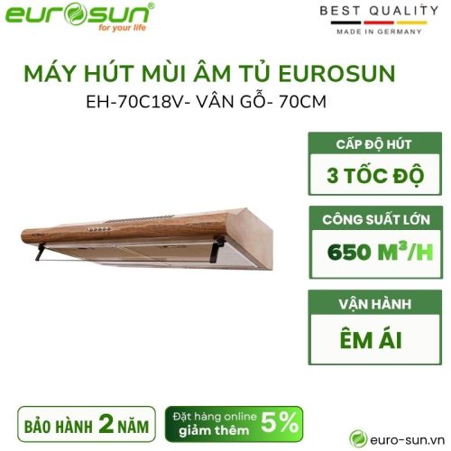 Máy hút mùi Eurosun EH-70C18V