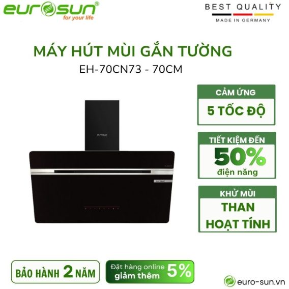 Máy hút mùi áp tường Eurosun EH-70CN73