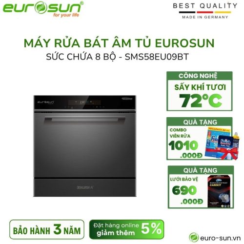 Máy rửa bát Eurosun SMS58EU09BT