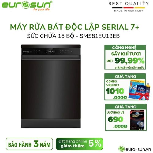 Máy rửa bát Eurosun SMS81EU19EB