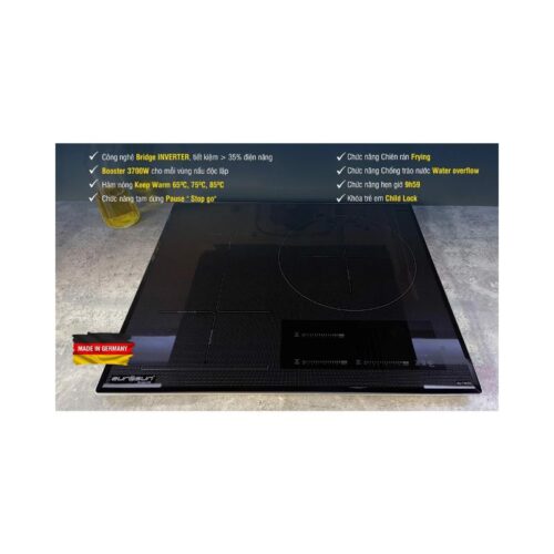 Bếp từ Eurosun 3 vùng nấu EU-T905G lắp âm 10 Công nghệ Bếp từ Eurosun EU-T905G