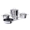 Bộ nồi inox Eurosun MC1608 - PASSION 1 Bộ nồi inox Eurosun MC1608 - PASSION