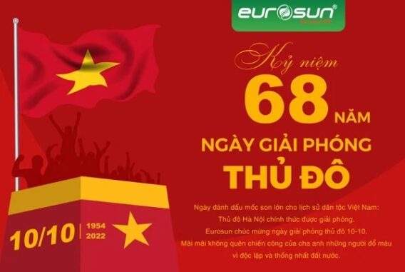 Eurosun chúc mừng ngày Giải phóng Thủ đô 10/10