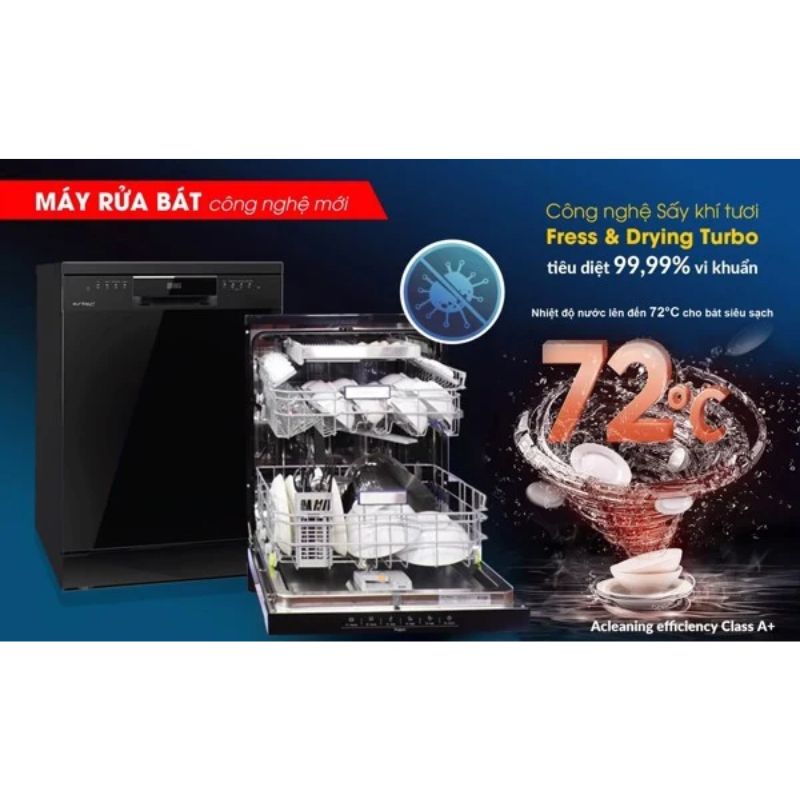 Máy rửa bát Eurosun SMS78EU12ES (SILVER) Máy rửa bát Eurosun SMS78EU12ES (SILVER)