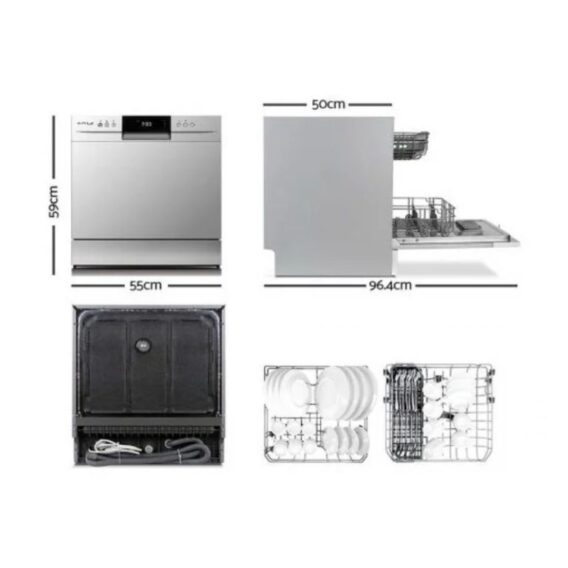 Máy rửa bát Eurosun SKS60E08EU 6 Kích thước máy rửa bát Eurosun SKS60E08EU
