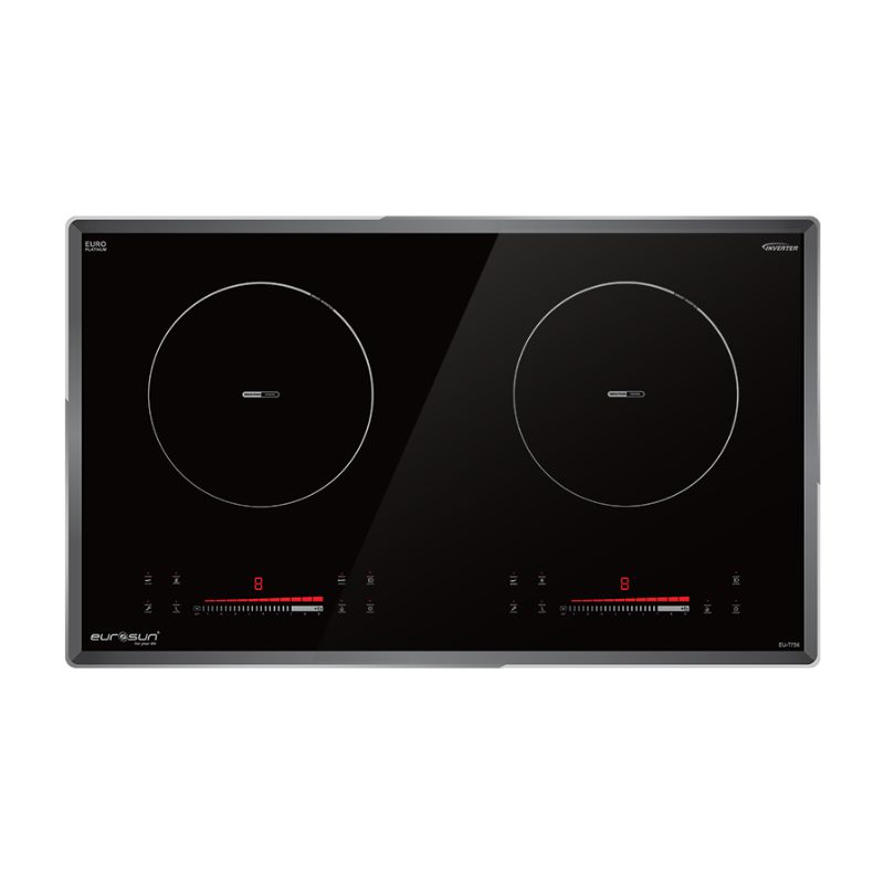Bếp từ đôi Eurosun EU-T756 lắp âm Bếp từ đôi Eurosun EU-T756 lắp âm