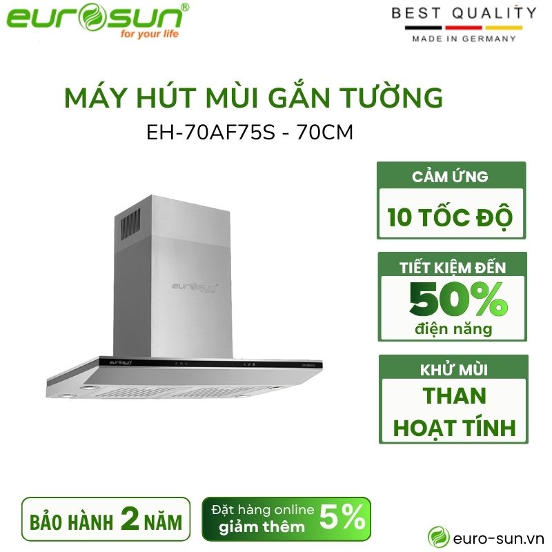 Máy hút mùi Eurosun EH-70AF75S Máy hút mùi Eurosun EH-70AF75S