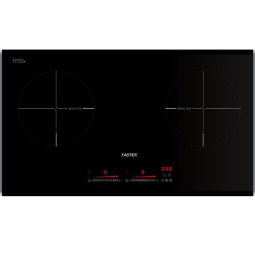 Bếp từ đôi Faster FS 741G lắp âm