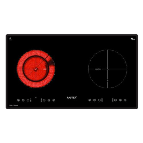 Bếp từ kết hợp hồng ngoại Faster FS 628HI lắp âm