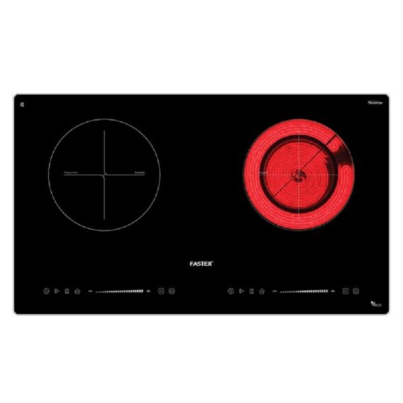 Bếp từ kết hợp hồng ngoại Faster FS 812HI lắp âm