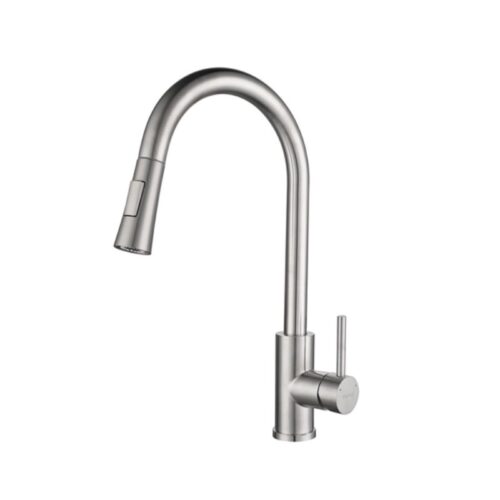 Vòi rửa bát 2 đường nước, kéo rút Faster FS 926S