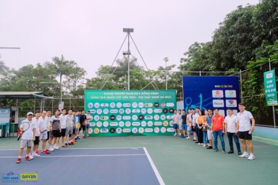 Giovani đồng hành cùng Giải quần vợt kiến trúc – nội thất Nghệ An năm 2023 (23/04/2023)