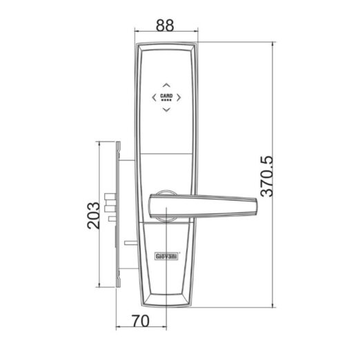 Thông số Khóa vân tay Giovani GSL-116E98T