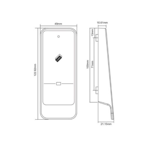 Thông số khóa tủ Locker GIOVANI GSL-A71
