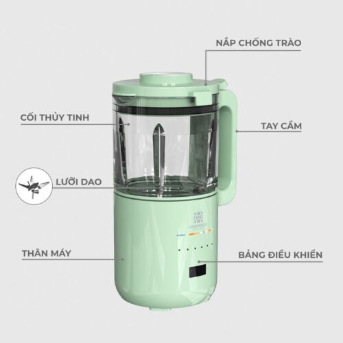 Máy làm sữa hạt Hawonkoo SMH-120-GE 4 chi tiet may lam sua hat hawonkoo smh 120 ge