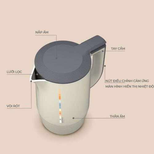 Ấm siêu tốc Hawonkoo KEH-153-BE 4 thiet ke am sieu toc hawonkoo keh 153 be