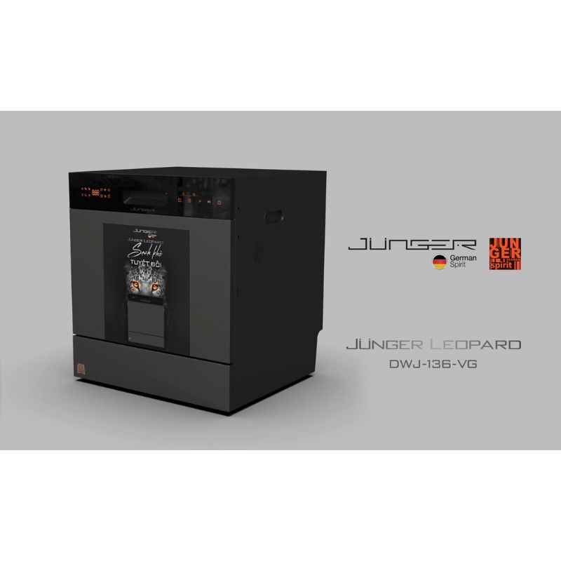 Máy rửa bát Junger LEOPARD-DWJ-136-VG Máy rửa bát Junger LEOPARD-DWJ-136-VG