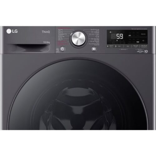 Máy giặt sấy LG Inverter giặt 10 kg - sấy 6 kg FV1410D4M1 5 bang dieu khien may giat say lg inverter giat 10 kg say 6 kg fv1410d4m1