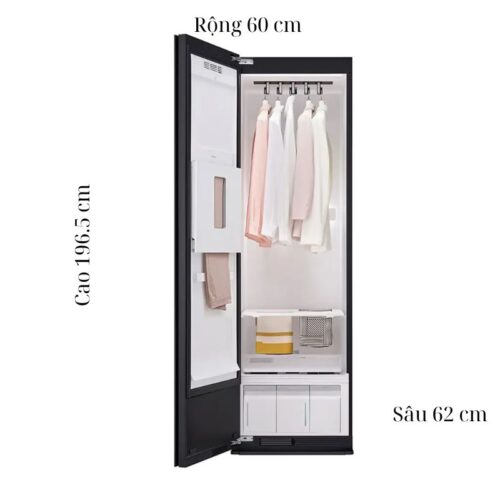 kich thuoc tu cham soc quan ao thong minh lg sc5gmr80h