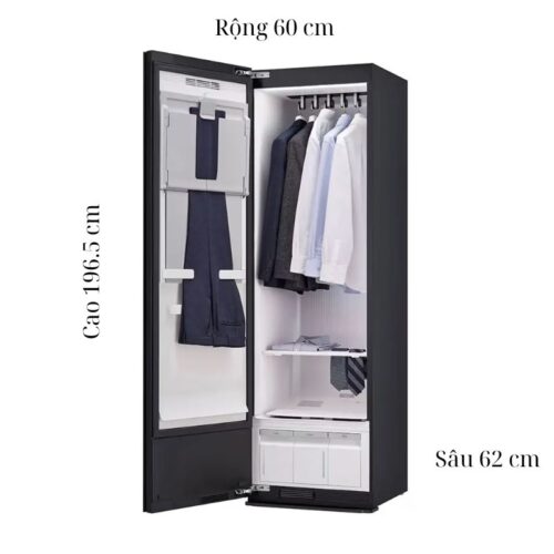 kich thuoc tu cham soc quan ao thong minh lg sc5mbr80h