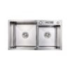 Chậu rửa bát inox 2 hố Lorca TA 297V