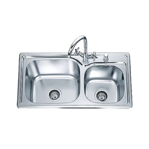 Chậu rửa bát inox 2 hố Lorca TA-7740