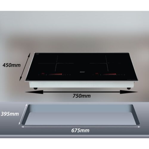 Bếp từ đôi Lorca LCI-985EU SERIAL 8.0 3 Kích thước bếp từ đôi Lorca LCI-985EU SERIAL 8.0