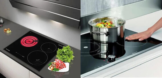 Bếp từ và hồng ngoại Lorca so sánh chi tiết