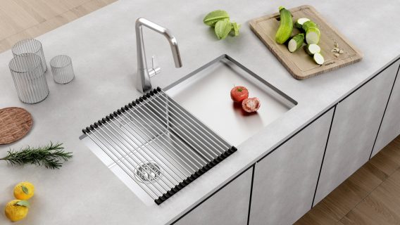 xuất xứ của chậu rửa bát Lorca