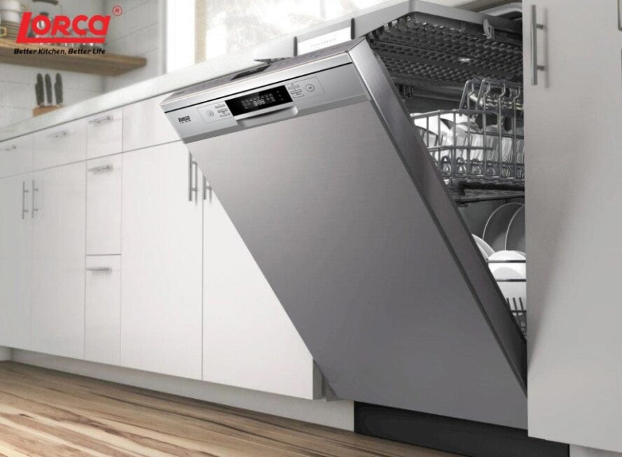 Đánh giá máy rửa bát Lorca có tốt không? 1 xuất xứ của máy rửa bát Lorca