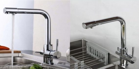 Vòi rửa bát Lorca 3 đường nước