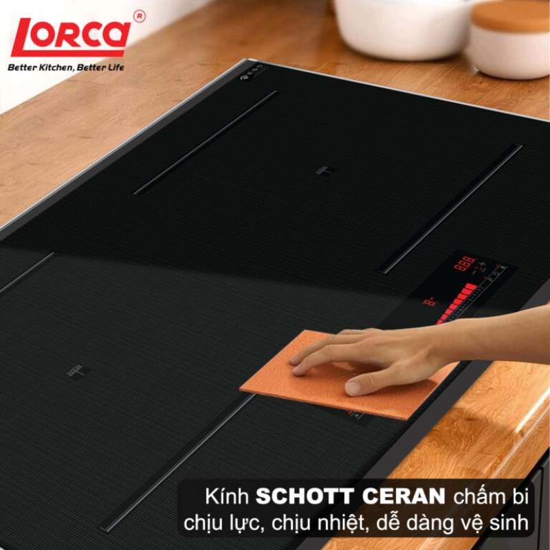 Kính bếp từ Lorca LCI 890 Plus Kính bếp từ Lorca LCI 890 Plus