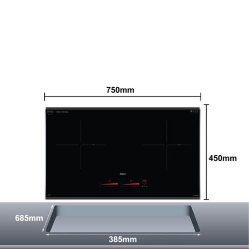 Bếp từ đôi Lorca LCI 999 PRO 6 Lắp đặt bếp từ đôi Lorca LCI 999 PRO