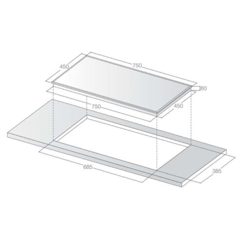 Bếp từ Lorca LCI 890 Plus 6 Lắp đặt bếp từ Lorca LCI 890 Plus