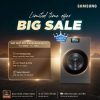 Máy Giặt Sấy Samsung Inverter Giặt 25 Kg - Sấy 15 kg WD25DB8995BZSV 2 Máy Giặt Sấy Samsung Inverter Giặt 25 Kg - Sấy 15 kg WD25DB8995BZSV