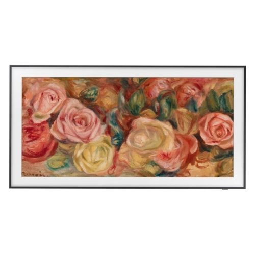 hinh anh smart tivi khung tranh the frame qled samsung 4k 75 inch qa75ls03dakxxv 1