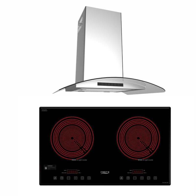 Bếp điện Chefs EH-DHL321 + hút EH-CASPIA70T Bếp điện Chefs EH-DHL321 + hút EH-CASPIA70T