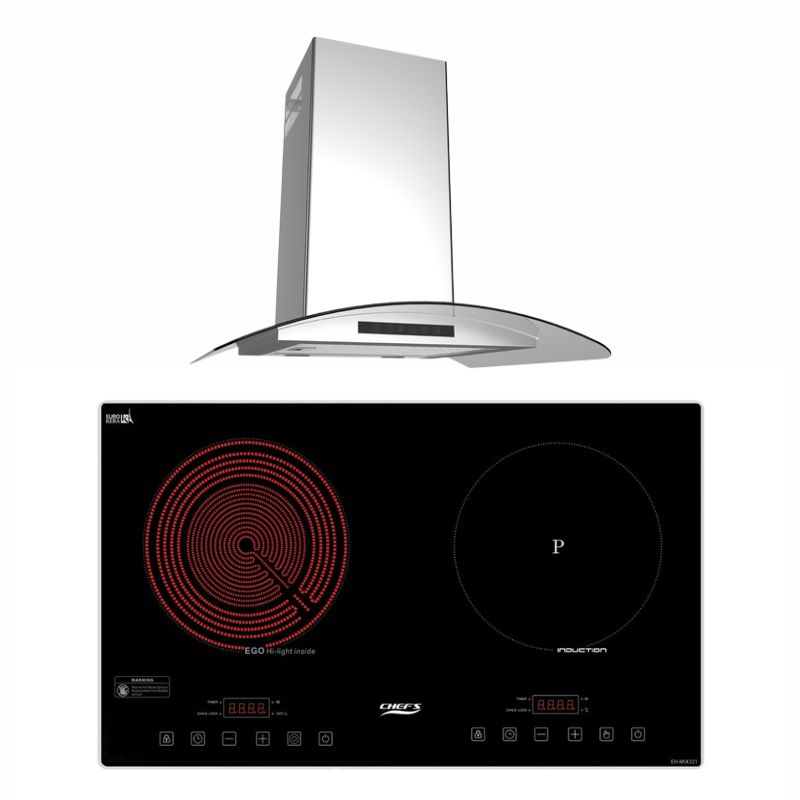 COMBO 35: bếp điện từ Chefs EH-MIX321 + hút EH-CASPIA70T COMBO 35: bếp điện từ Chefs EH-MIX321 + hút EH-CASPIA70T