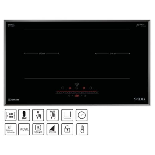 Bếp từ đôi Spelier SPE IC 1188 lắp âm